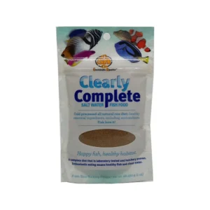 Sustainable Aquatics Clearly Complete Saltwater Fish Food.